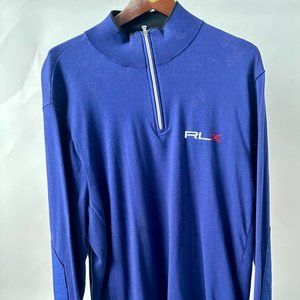 RLX Performance Wool blend sweater (XL - blue)